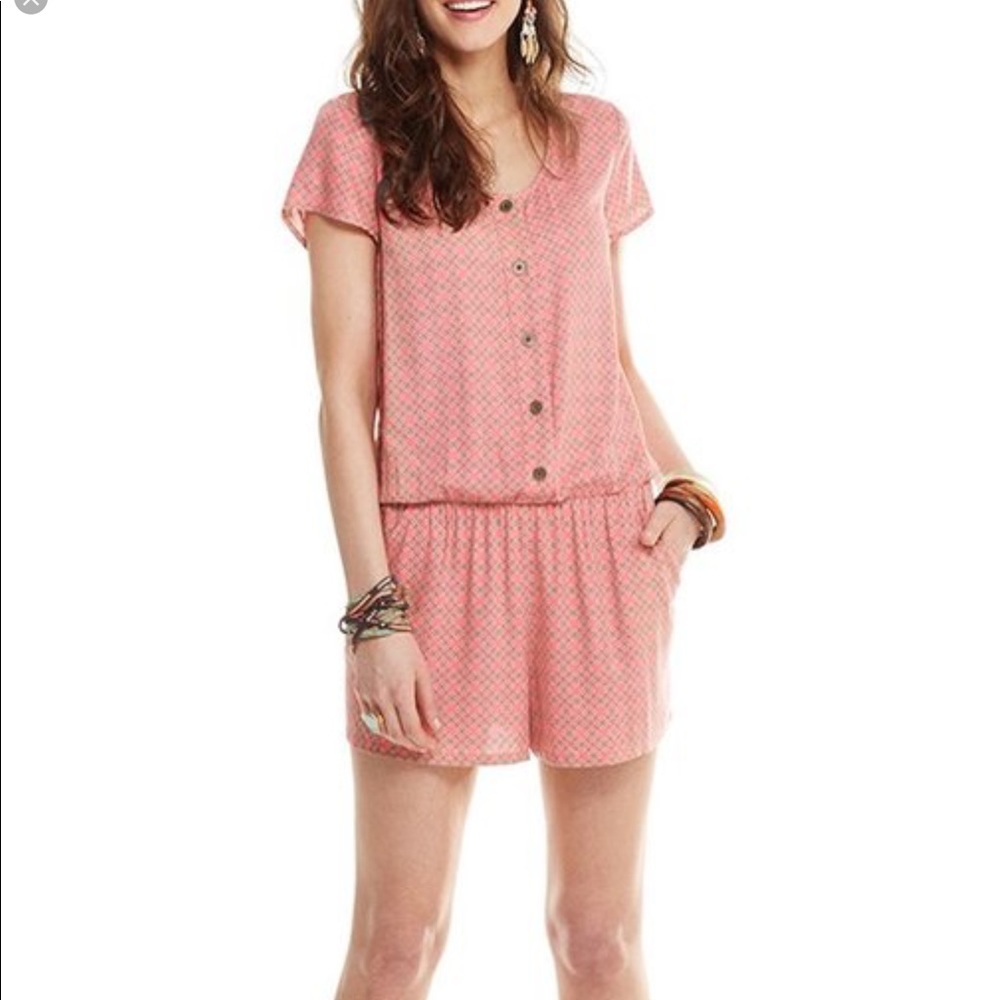 Matilda Jane pink solstice romper